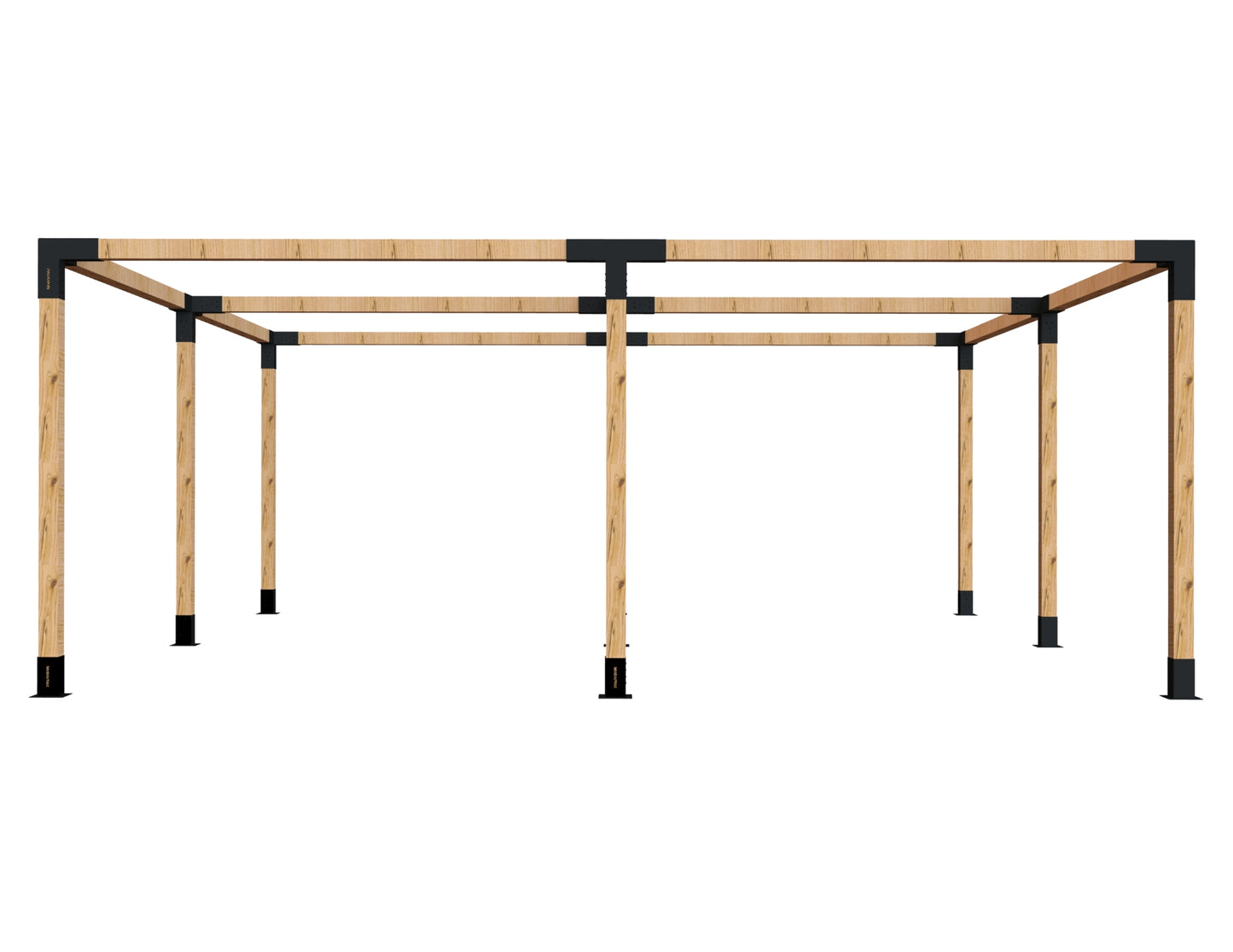 Four Squares Expanded Pergola Kit 3 Four Squares Expanded Pergola Kit 3