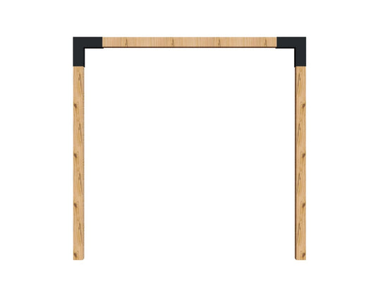 90x90 timber garden frame pergola_2 90x90 timber garden frame pergola_2