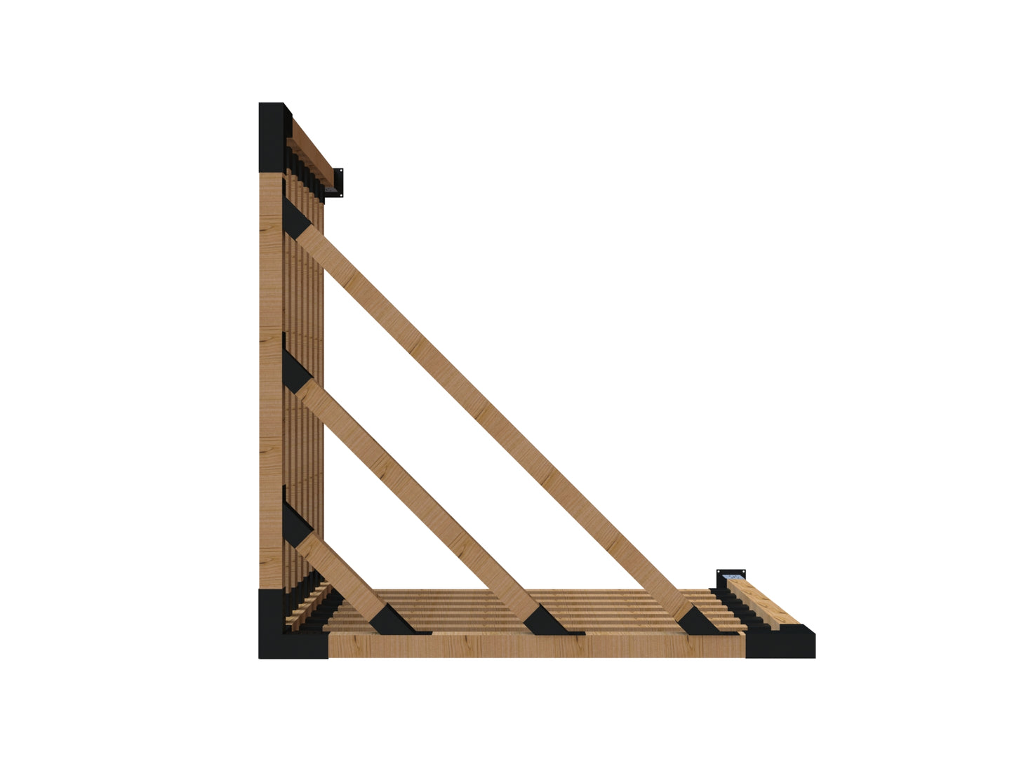 Triangle Pergola Kit for 90x90 Timber posts Triangle Pergola Kit for 90x90 Timber posts
