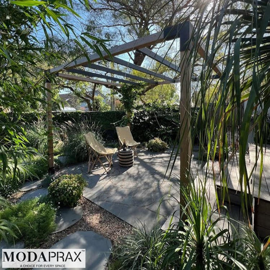 Modaprax Pergola with Rafters_FS Modaprax Pergola with Rafters_FS