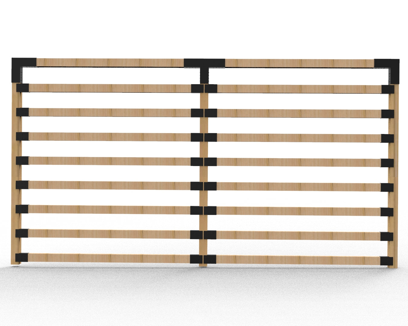 Double Privacy Screen Kit - 8 Side Posts 1 Double Privacy Screen Kit - 8 Side Posts 1