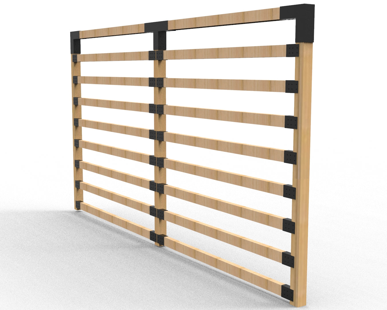 Double Privacy Screen Kit - 8 Side Posts 2 Double Privacy Screen Kit - 8 Side Posts 2