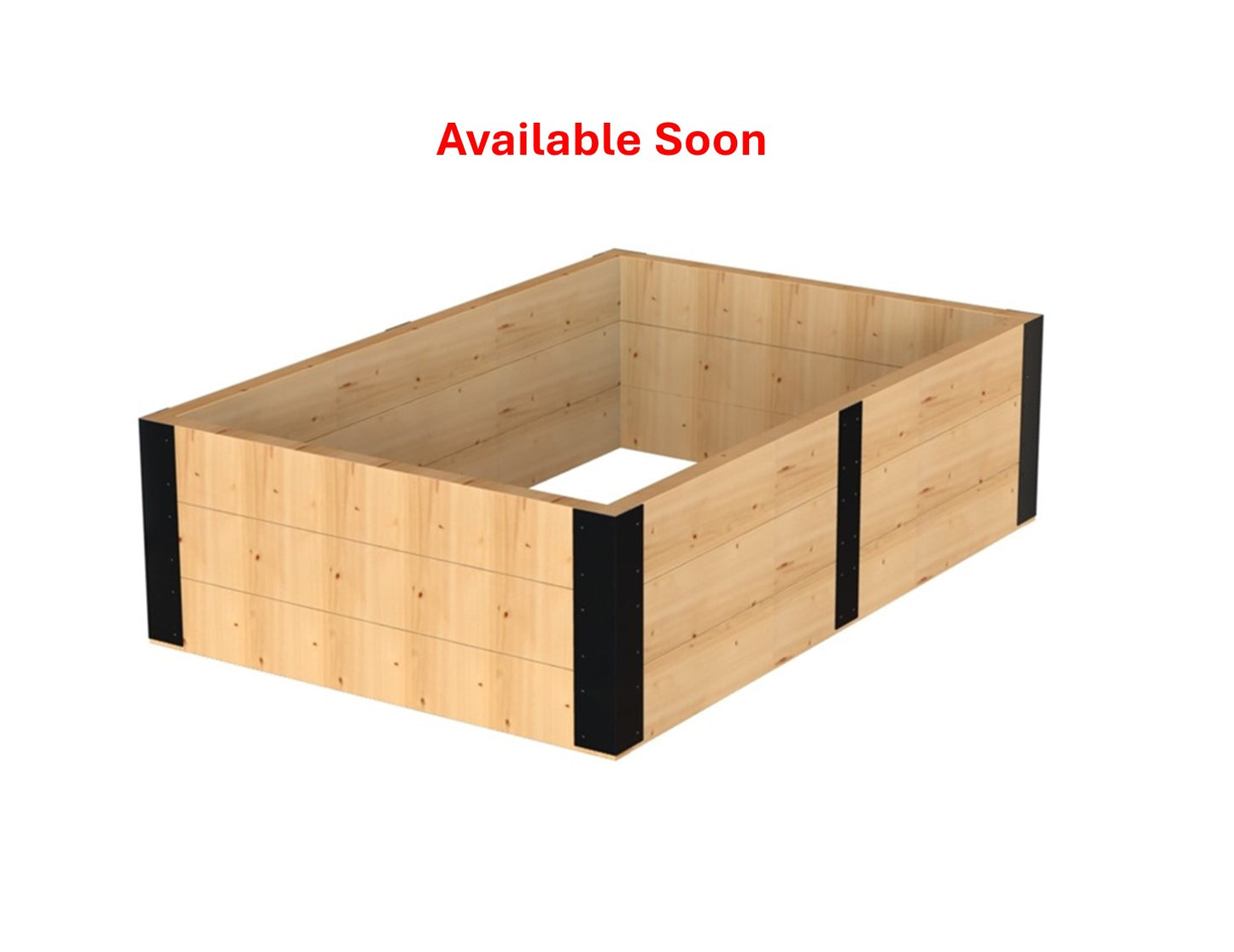 Triple Raised Garden Bed Bracket Kit Triple Raised Garden Bed Bracket Kit