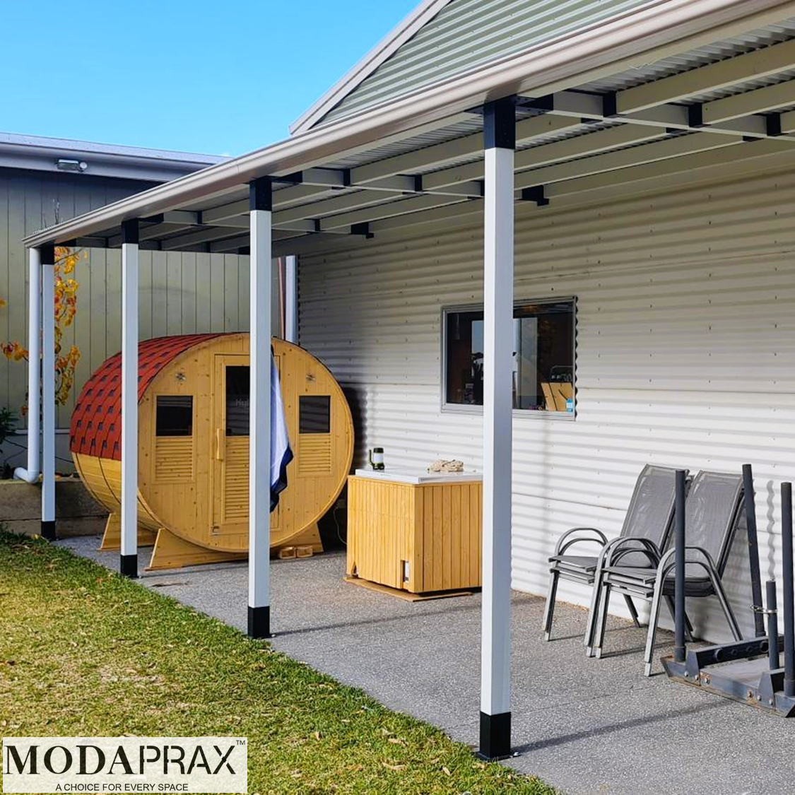 Double Wall Mounted Pergola Double Wall Mounted Pergola