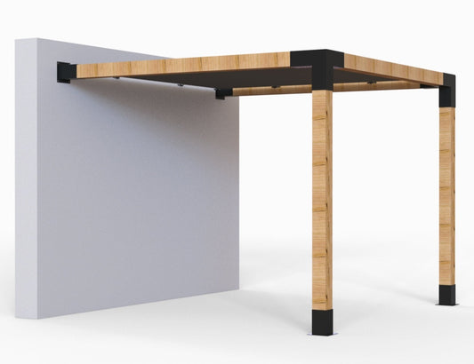 140x140 Modaprax Wall Mounted Pergola  140x140 Modaprax Wall Mounted Pergola