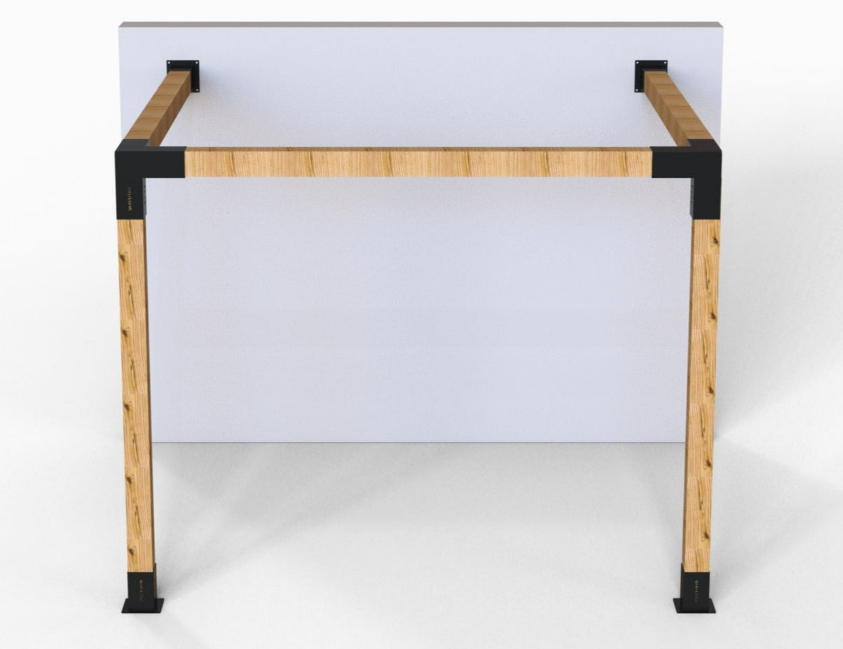 Modaprax 140x140 Wall Mounted Pergola  Modaprax 140x140 Wall Mounted Pergola