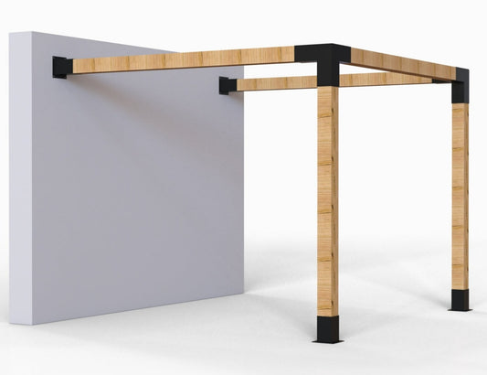 Modaprax 140x140 Wall Mounted Pergola 3 Modaprax 140x140 Wall Mounted Pergola 3