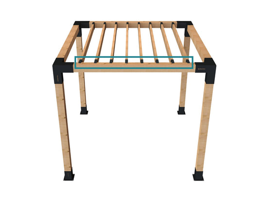 Modaprax 140x45 Rafters on 140x140 Pergola_8pack Modaprax 140x45 Rafters on 140x140 Pergola_8pack