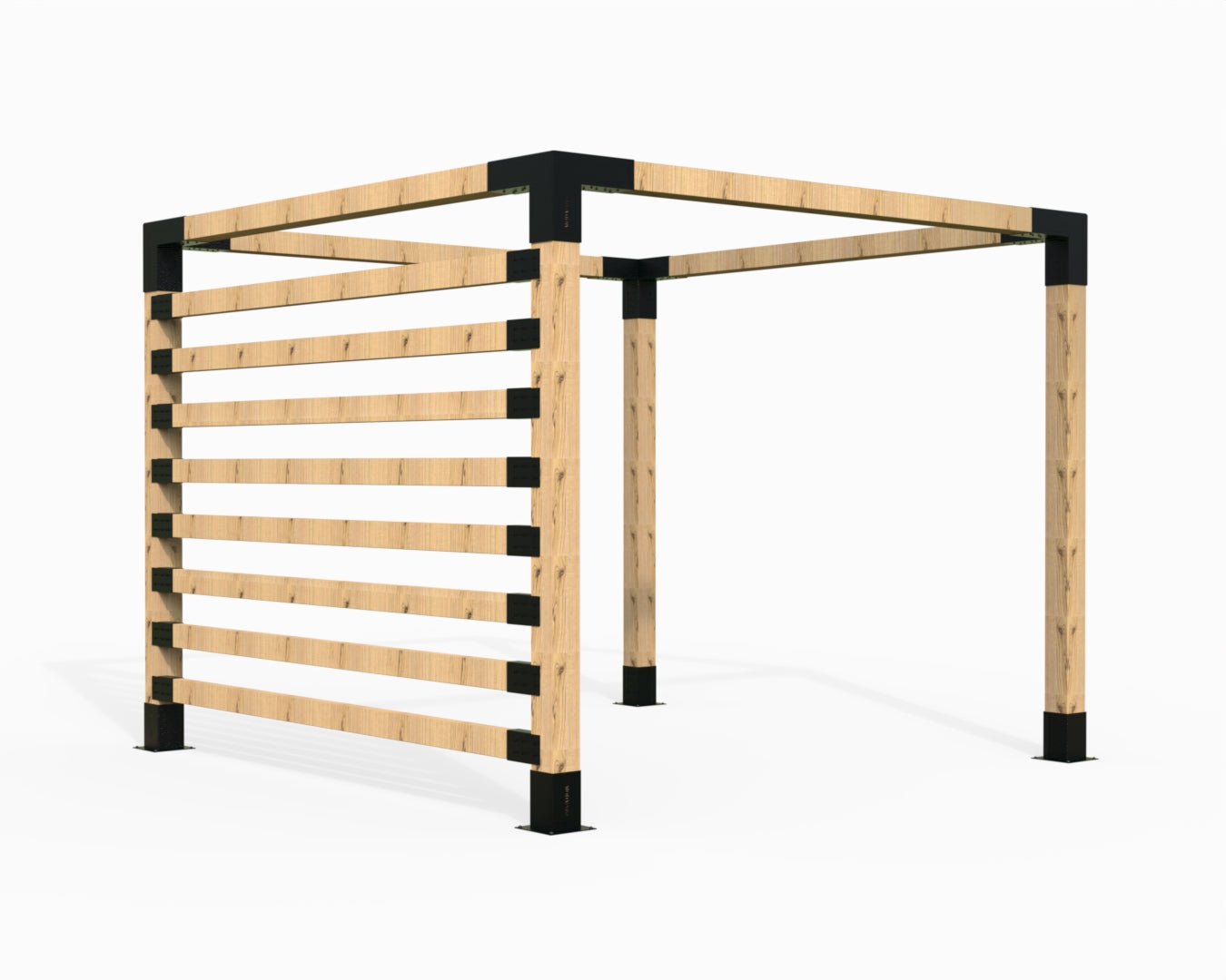 Pergola Kit for 90x90 Timber posts with Side Posts Pergola Kit for 90x90 Timber posts with Side Posts
