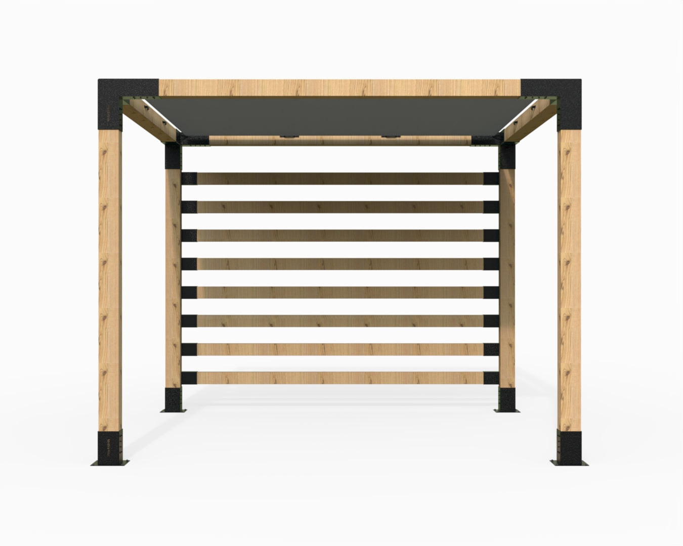 Shade Sail Pergola Kit for 90x90 Timber posts with Side Posts Shade Sail Pergola Kit for 90x90 Timber posts with Side Posts