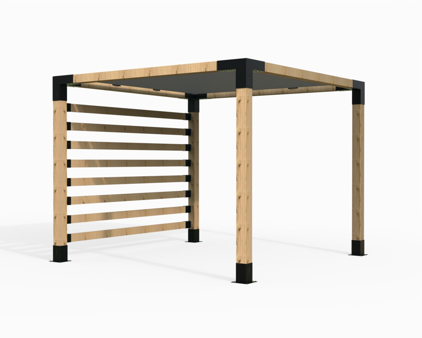 Shade Sail Pergola Kit for 90x90 Timber posts with Side Posts Shade Sail Pergola Kit for 90x90 Timber posts with Side Posts