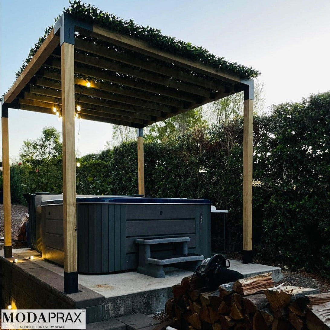 Modaprax Pergola Kit with Rafters Modaprax Pergola Kit with Rafters