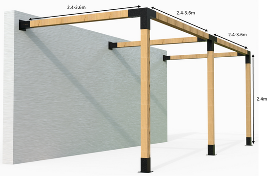Timber pergola kits Timber pergola kits