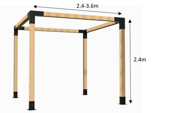 Timber Dimensions for Freestanding Pergola Timber Dimensions for Freestanding Pergola