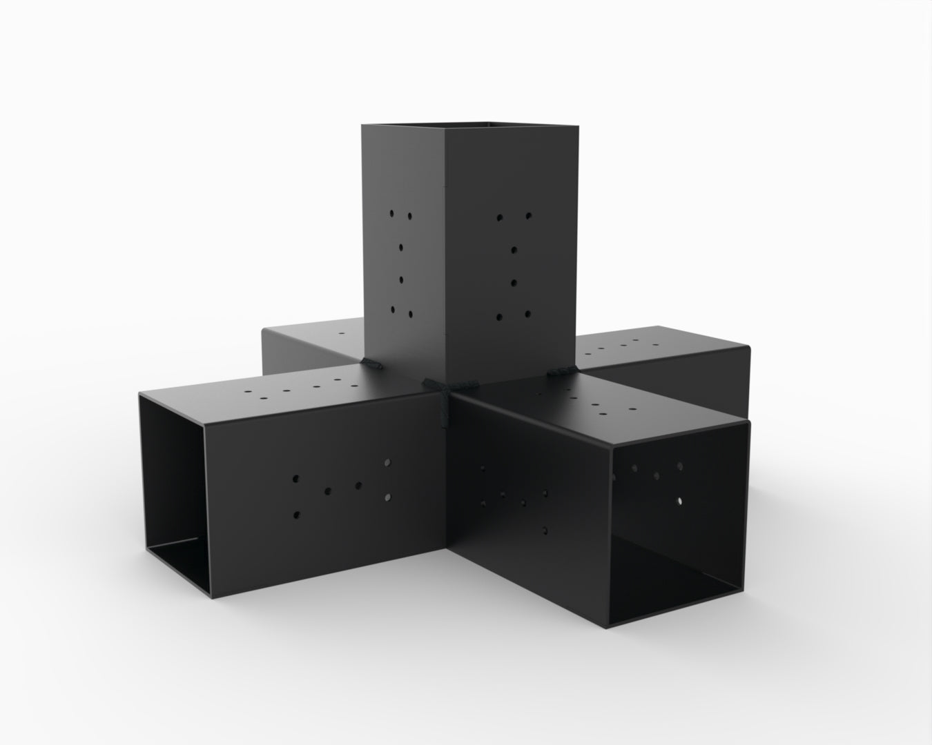Five Arm Expansion Bracket for 140x140 Timber Posts Five Arm Expansion Bracket for 140x140 Timber Posts