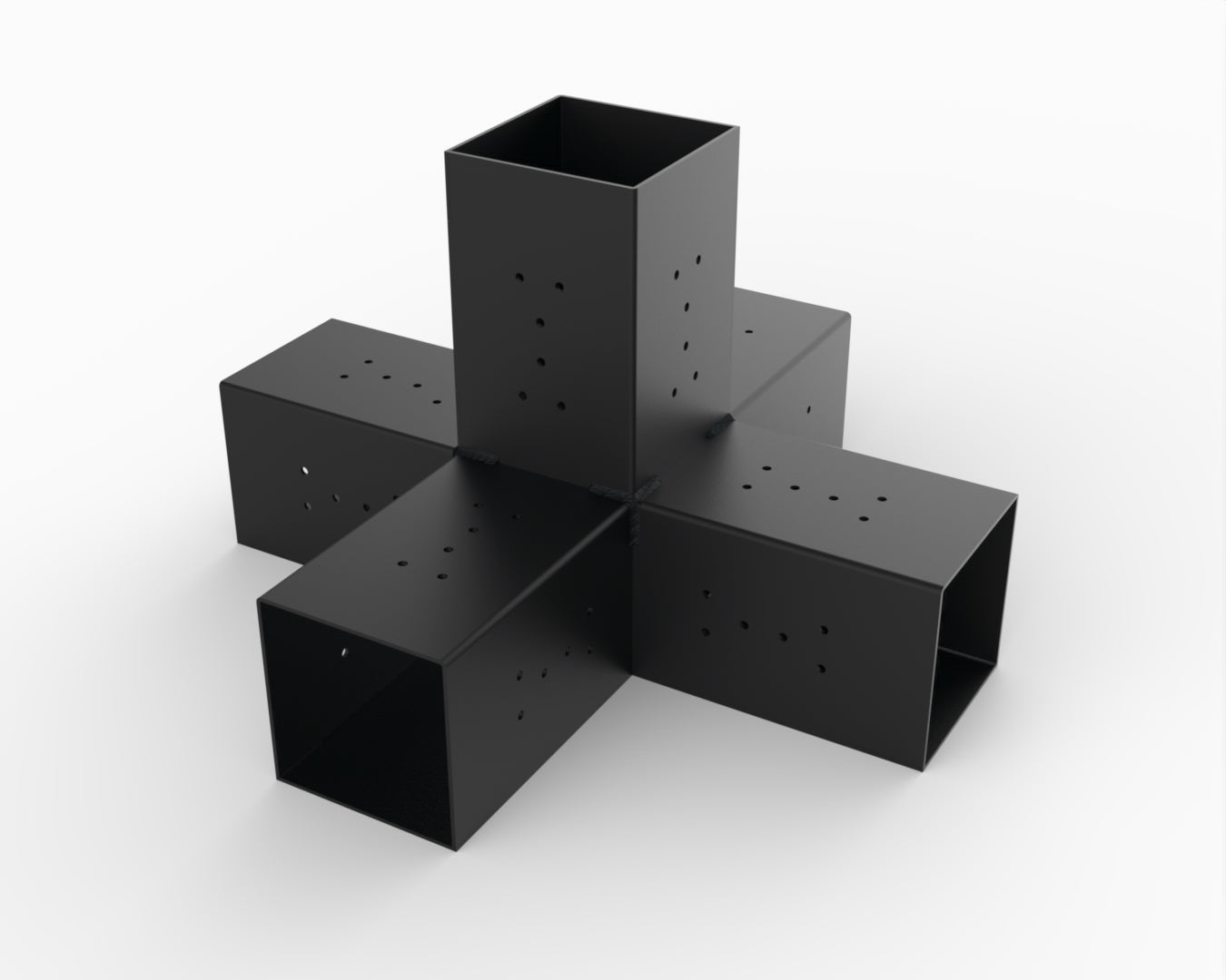 Five Arm Expansion Bracket for 140x140 Timber Posts Five Arm Expansion Bracket for 140x140 Timber Posts