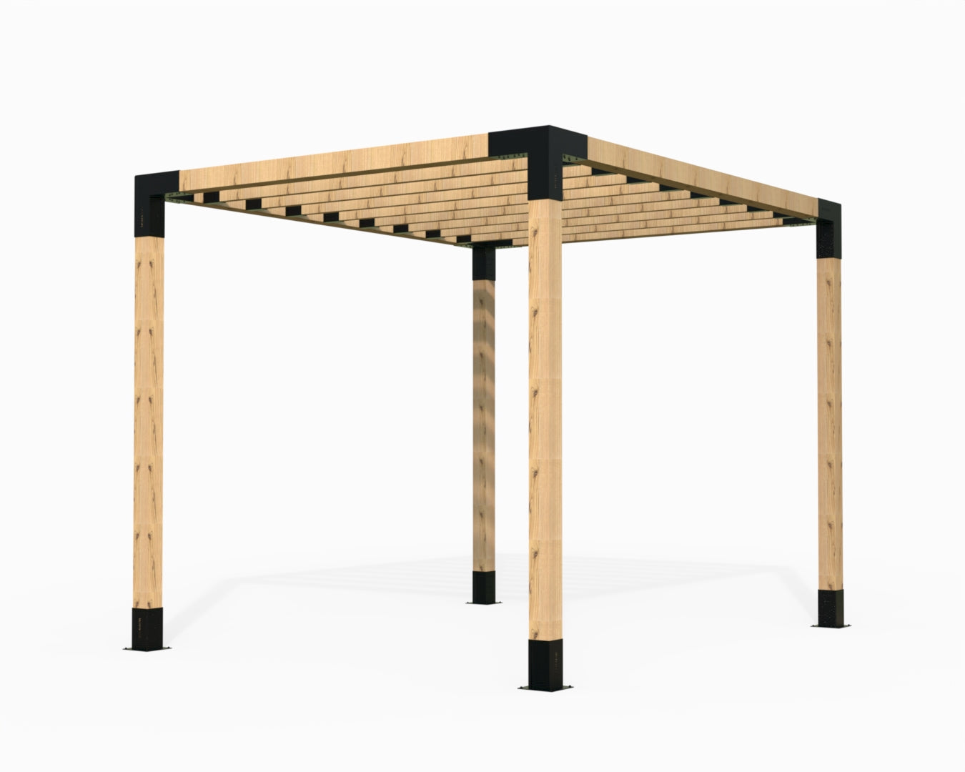 Modaprax Pergola Kit with Rafters (90x90) Modaprax Pergola Kit with Rafters (90x90)