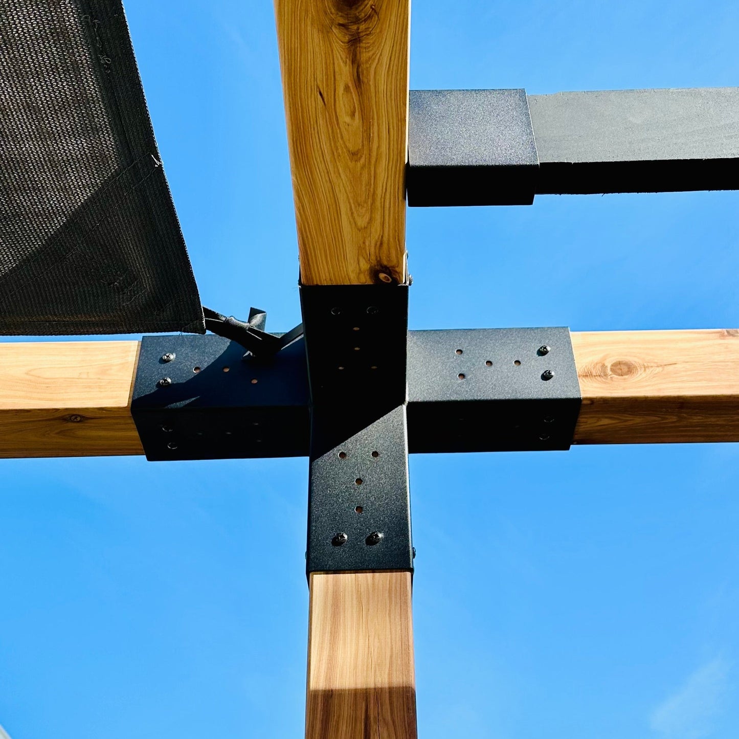 Double Freestanding Pergola Kit for 90x90 Timber Posts Double Freestanding Pergola Kit for 90x90 Timber Posts