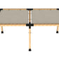 Double Pergola Kit with Shade Sails Kit for 140x140 Timber Posts