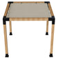140x140 Single Pergola Bracket Kit with Beige Shade Sail