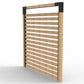 Garden Frame with Privacy Screen_Rails 3