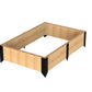 Double Raised Garden Bed Bracket Kit