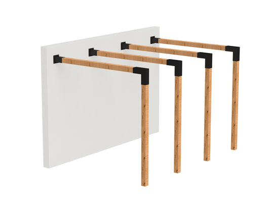 L Bracket Wall Mounted Garden Frame_90x90 2