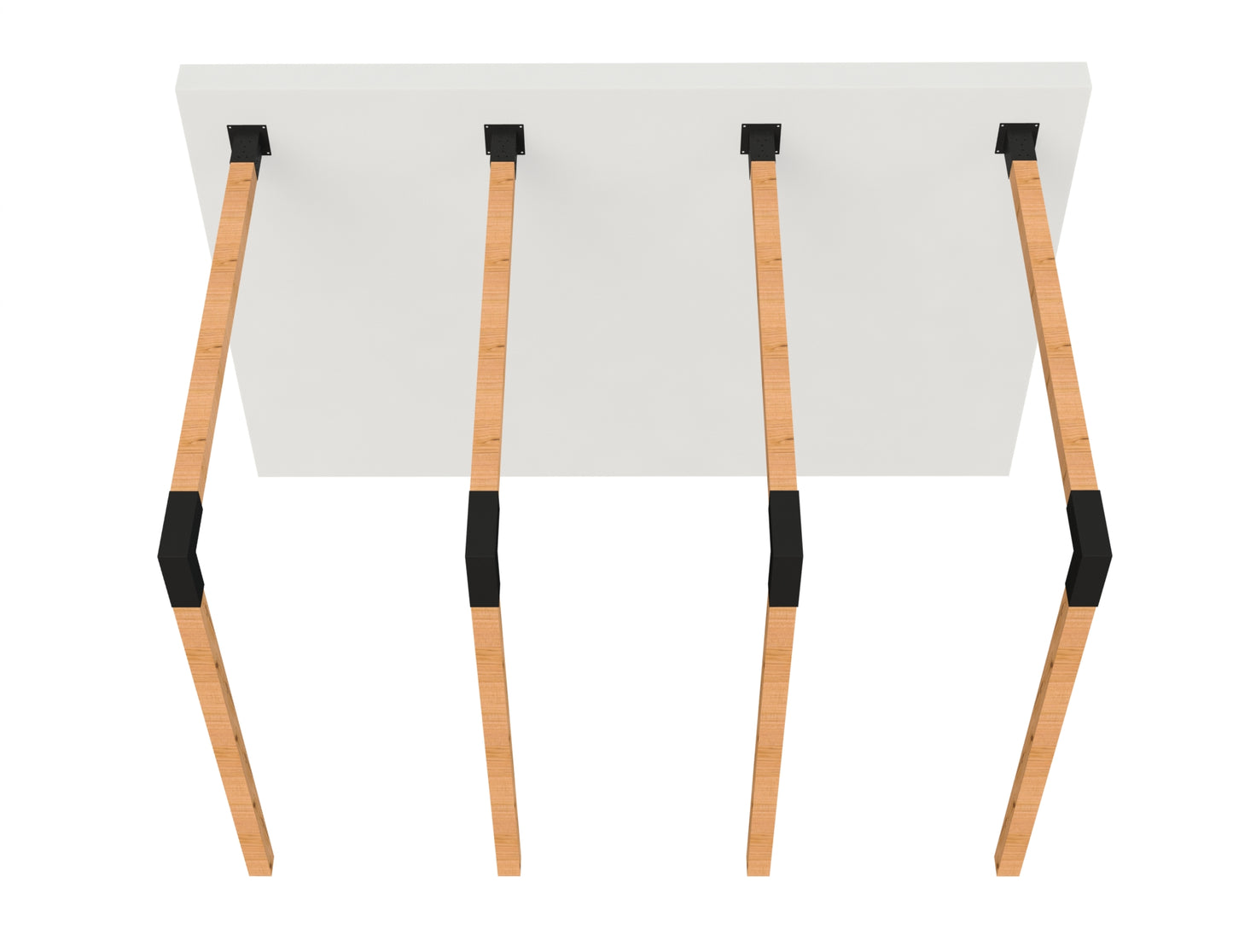 L Bracket Wall Mounted Garden Frame_90x90 3