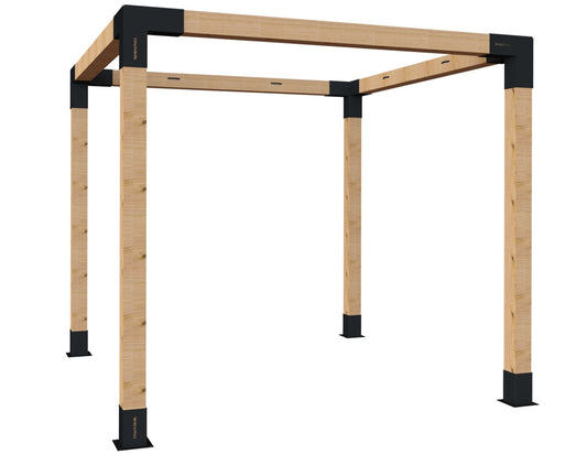 Modaprax 140x140 Freestanding Pergola 1