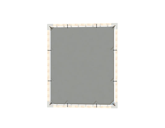 3x3.6m Grey Shade Sail by Modaprax