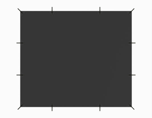 Modaprax Pergola Kit Shade Sail (2.84x3.44m)