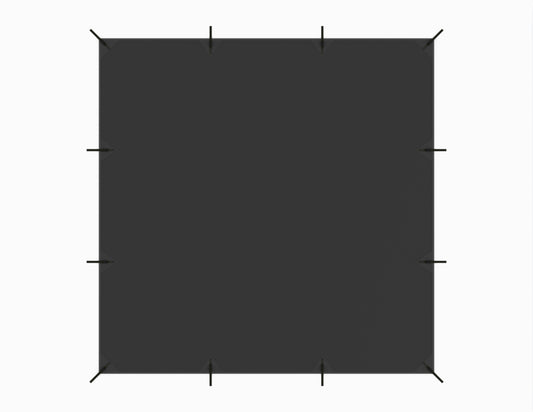 Modaprax Pergola Kit Shade Sail (3.44x3.44m)