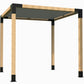 Modaprax Modular Freestanding Pergola Kit with Shade Sail (90x90)