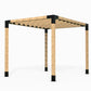 Modaprax Pergola Kit with Rafters (90x90)